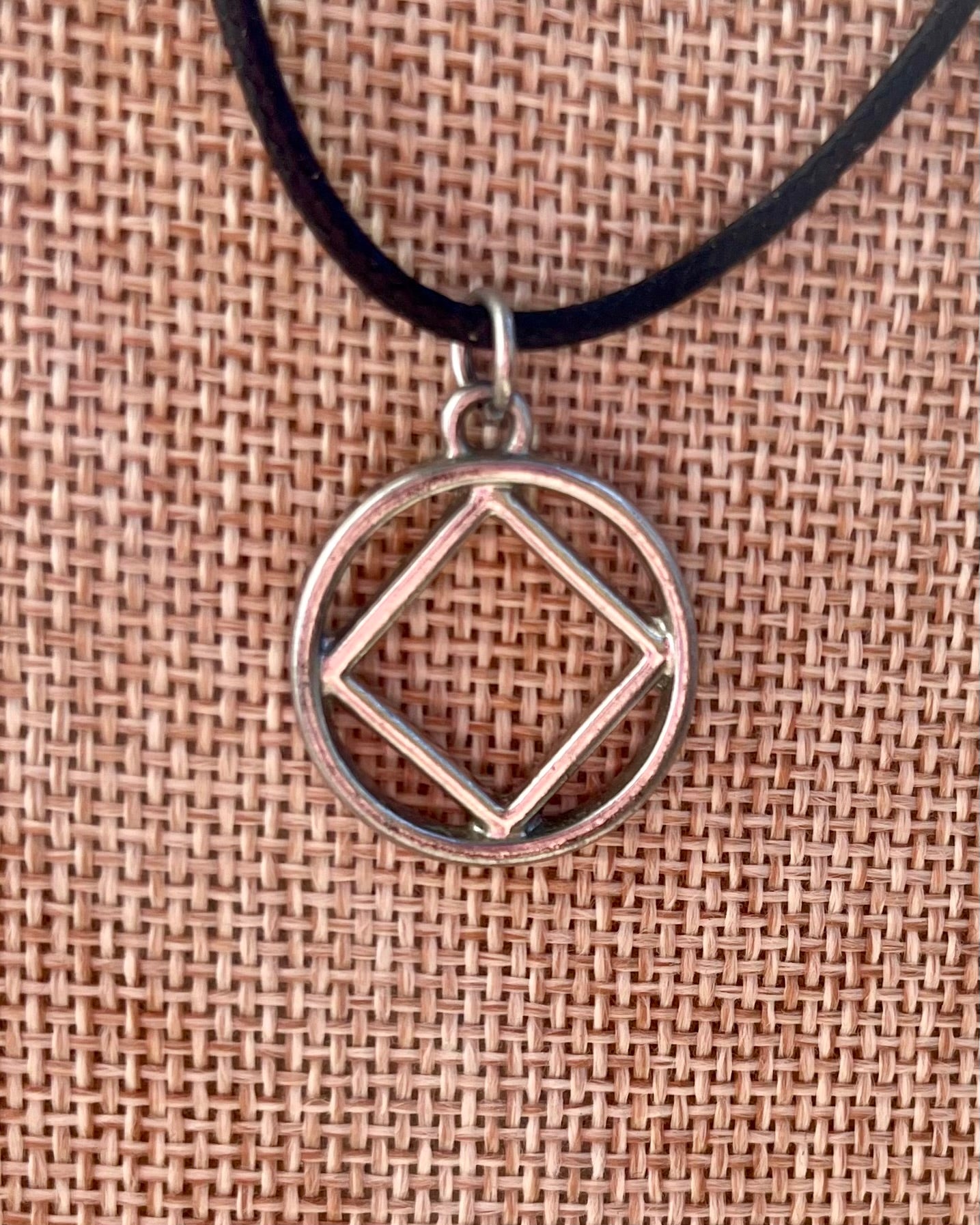 Large NA Symbol Necklace