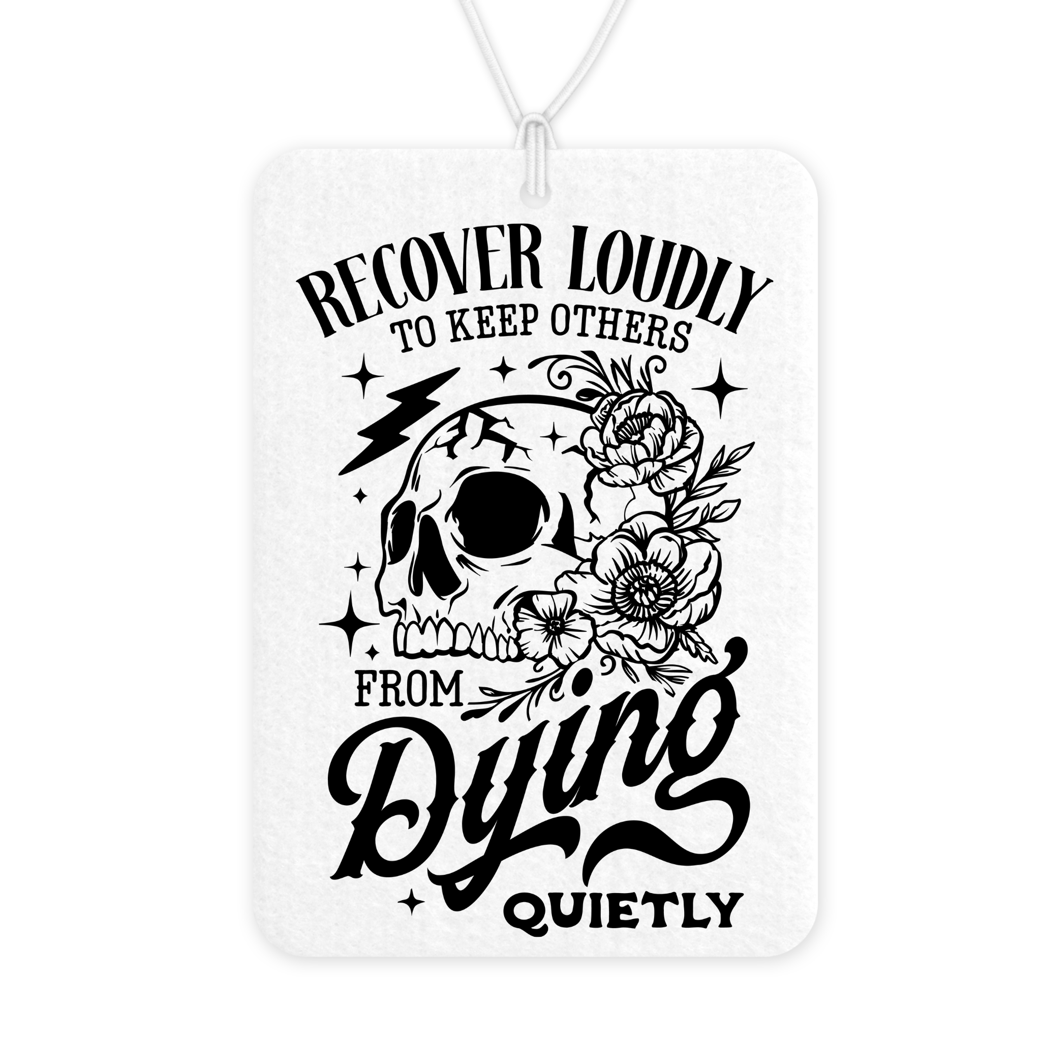 Recover Loudly Skeleton Air Freshener
