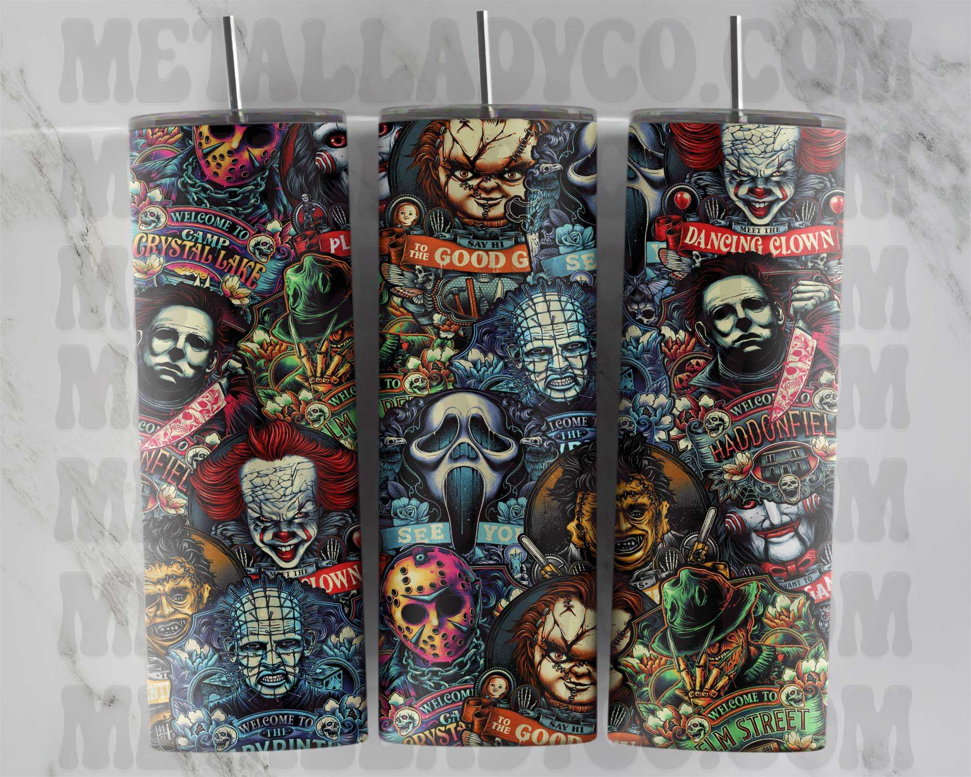 Horror Movie Tumbler