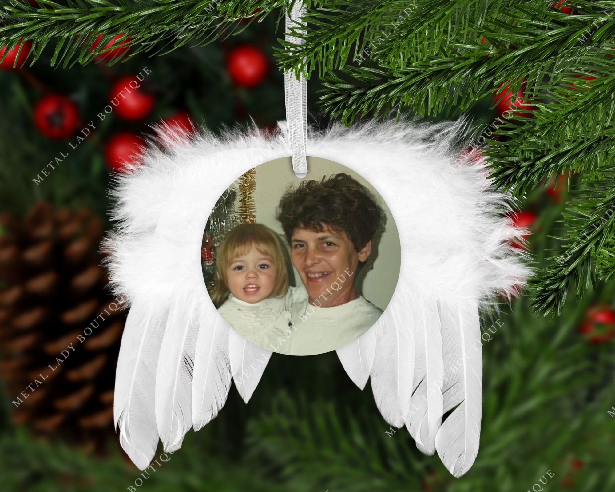 Custom Angel Wing Ornament